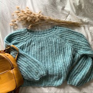 cropped sweater